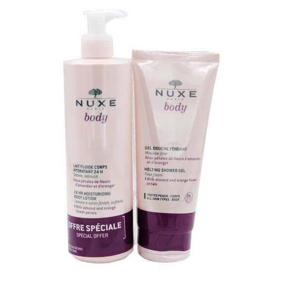 Nuxe Body Bipack Latte Fluido Corpo Idratante 200 Ml + Gel Doccia Fondente 200 Ml | Acquista Online su Farmaclick