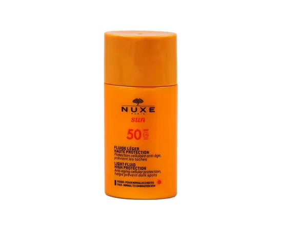 Nuxe Sun Fluido Leggero Viso Alta Protezione Spf50  50 Ml
