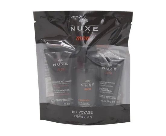 Nuxe Men Kit Da Viaggio Gel Doccia 30Ml + Gel Da Barba 35Ml + Gel Multifunzione Idratante 15Ml
