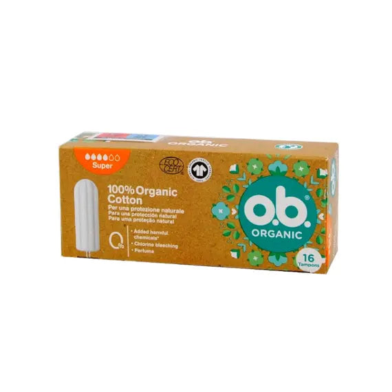 Ob Organic Super Tamponi Assorbenti 16 Pz Super | Acquista Online su Farmaclick