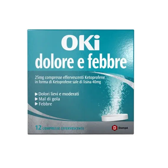 Oki Dolore e Febbre 12compresse Effervescenti | Acquista Online su Farmaclick