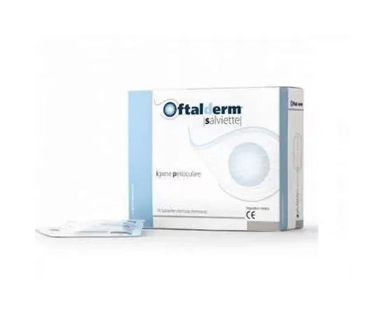 Oftalderm Salviette 16 Salviette Oculari