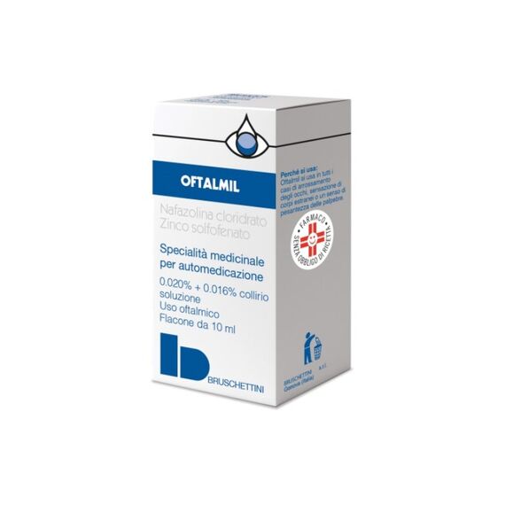 Oftalmil Collirio Fl 10ml - Indicazioni, Dosaggio e Informazioni Utili | Acquista Online su Farmaclick