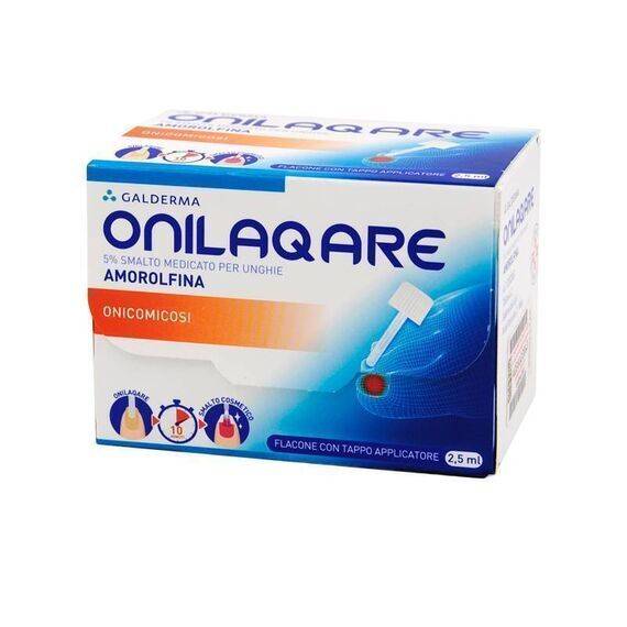 Onilaqare 5% Smalto Medicato per Unghie con Onicomicosi 2,5ml | Acquista Online su Farmaclick