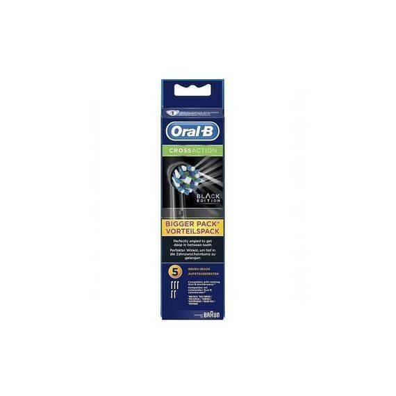 Oral-b Testine di Ricambio Cross Action Eb 50 Black Edition 5 Testine Nere | Acquista Online su Farmaclick