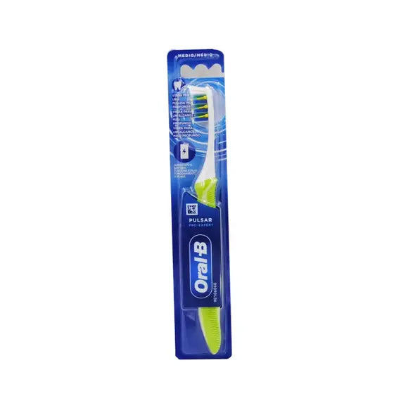 Oral-b Pulsar Pro Expert Spazzolino con Setole Vibranti Medie | Acquista Online su Farmaclick