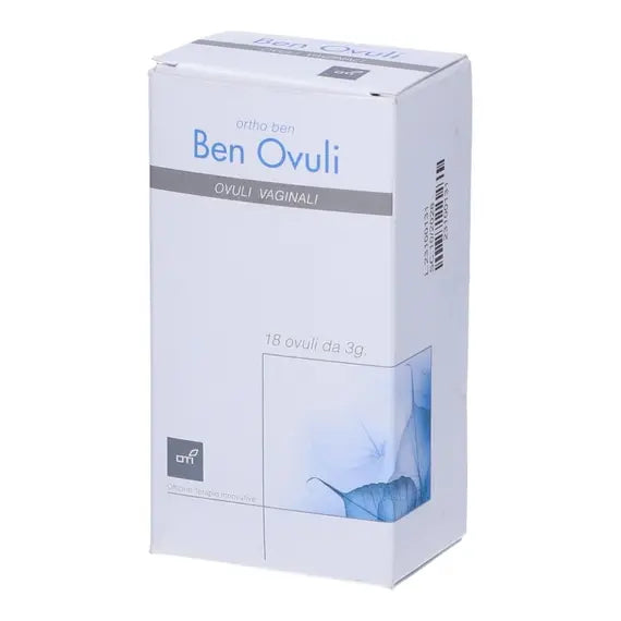 Ortho Ben Ben Ovuli Composto 6 Ovuli Vaginali | Acquista Online su Farmaclick