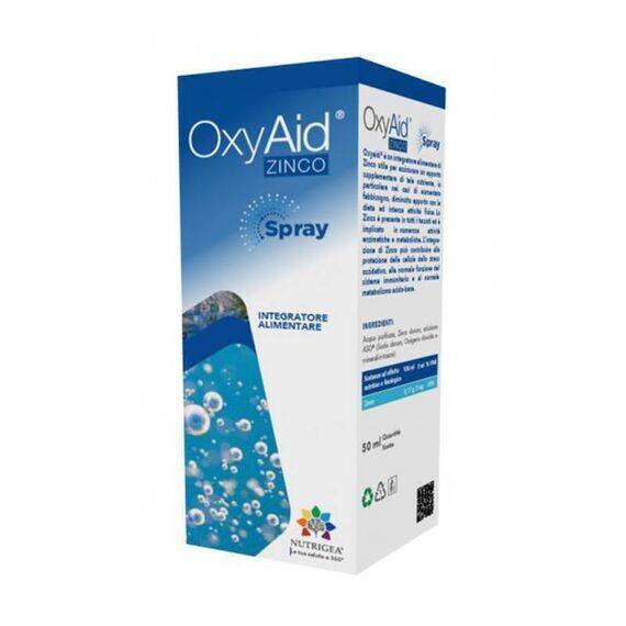 Oxyaid Zinco Spray 50 Ml | Acquista Online su Farmaclick