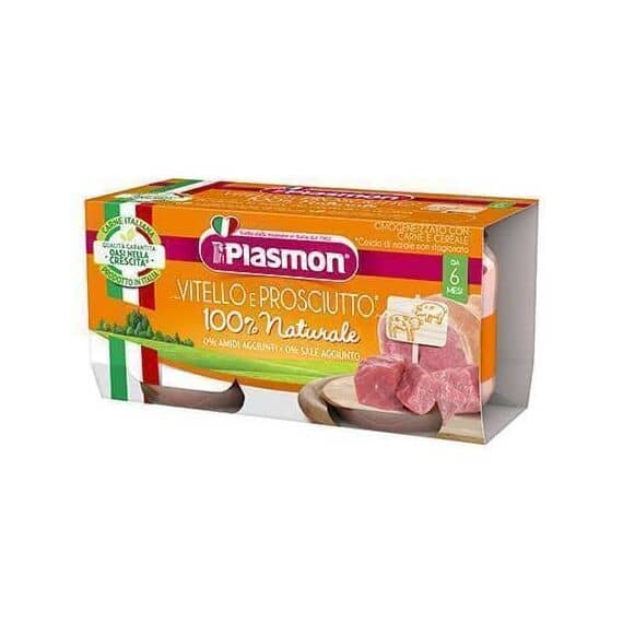 Plasmon Omogeneizzato Vitello-prosciutto Cotto 2x80g | Acquista Online su Farmaclick