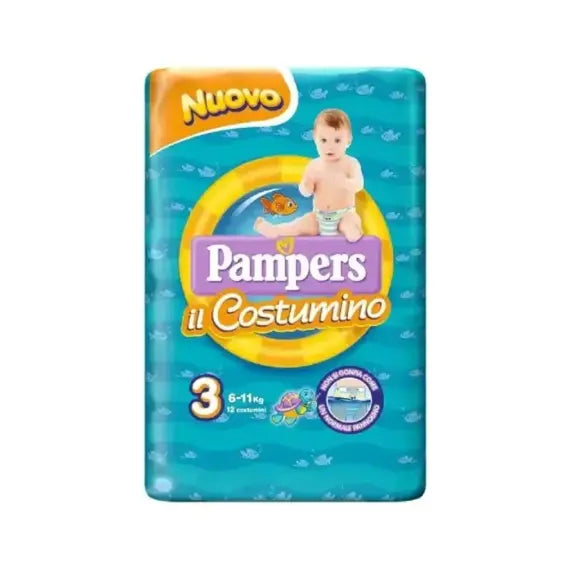 Pampers Costumino Taglia 3 12 Pezzi | Acquista Online su Farmaclick