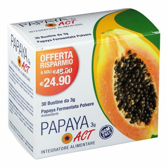 Papaya Act 3 Gr 30 Bustine | Acquista Online su Farmaclick