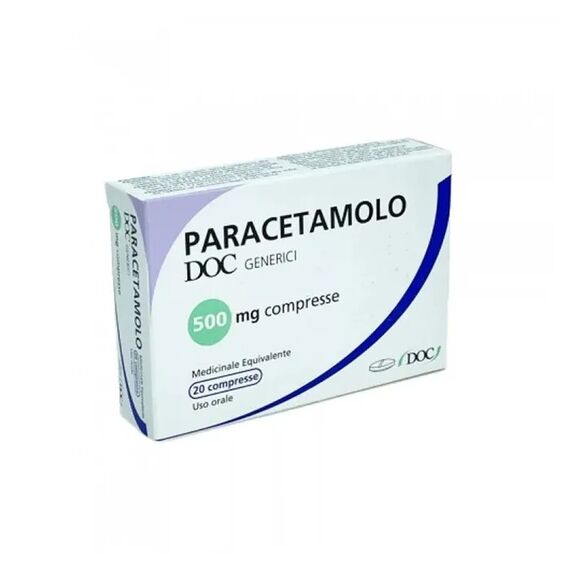 Paracetamolo Doc*30cpr 500mg | Acquista Online su Farmaclick