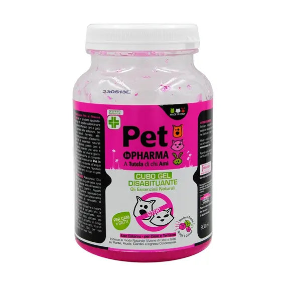 Pet in Pharma Cubo Gel Disabituante per Cani e Gatti 800ml Colore Fucsia | Acquista Online su Farmaclick
