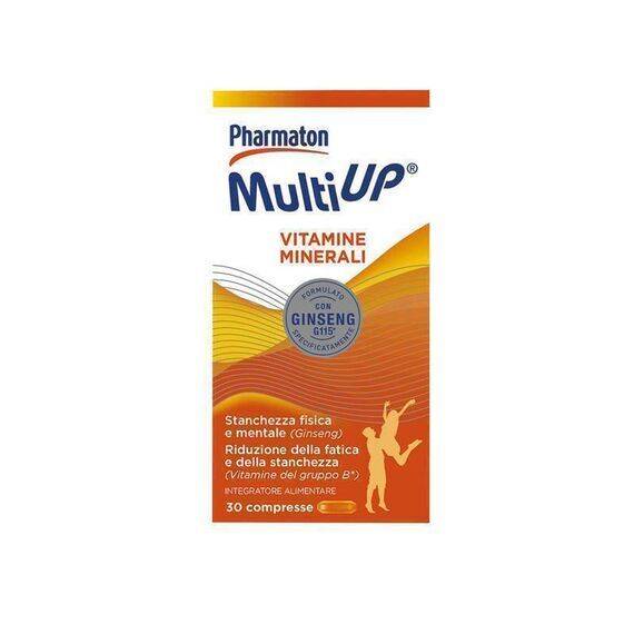 Pharmaton Multiup Integratore Alimentare Contro Stanchezza e Affaticamento 30 Compresse | Acquista Online su Farmaclick
