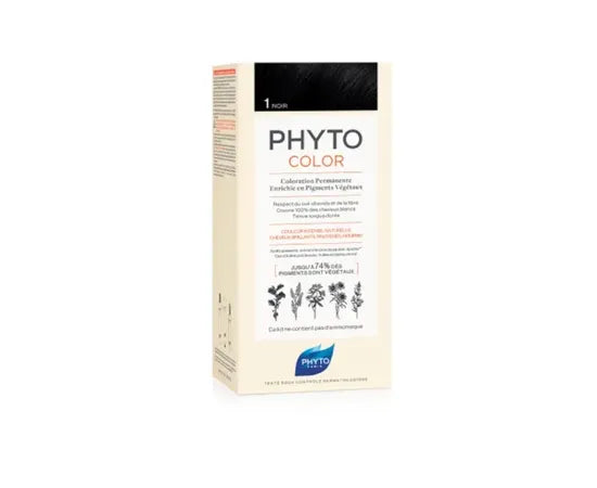Phyto Phytocolor Colorazione Permanente Per Capelli 1 Nero