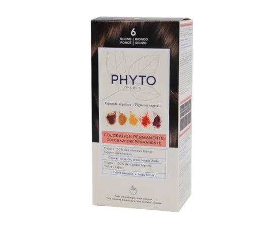 Phyto Phytocolor Kit Colorazione Permanente Per Capelli 6 Biondo Scuro