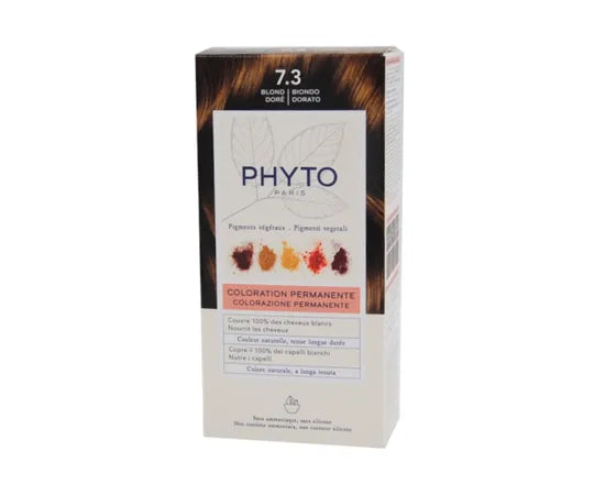Phyto Phytocolor Kit Colorazione Permanente Per Capelli 7.3 Biondo Dorato