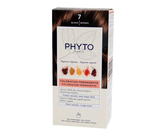 Phyto Phytocolor Kit Colorazione Permanente Per Capelli 7 Biondo