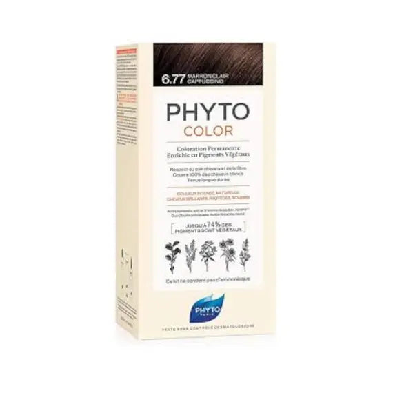 Phyto Phytocolor Sensitive Colorazione Permanente Specifica per Cuoio Capelluto Sensibile 6.77 Castano Chiaro Nocciola | Acquista Online su Farmaclick