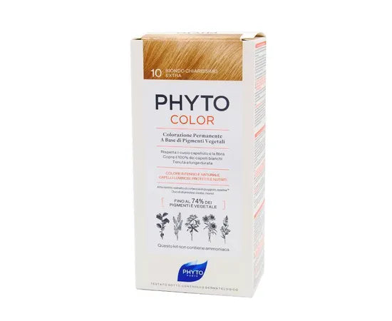 Phyto Phytocolor Colorazione Permanente Per Capelli 10 Biondo Chiarissimo Extra