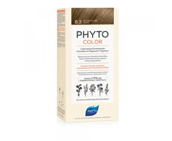 Phytocolor Colorazione Permanente Per Capelli 8.3 Biondo Chiaro Dorato