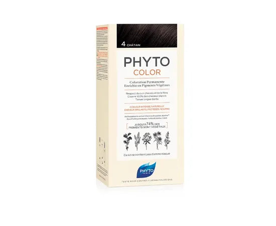 Phyto Phytocolor Colorazione Permanente Per Capelli 4 Castano