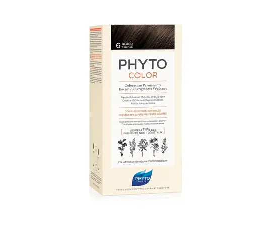 Phytocolor Colorazione Permanente Per Capelli 6 Biondo Scuro