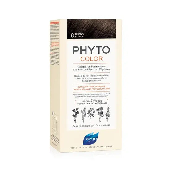 Phyto Phytocolor Kit Colorazione Permanente per Capelli 6 Biondo Scuro | Acquista Online su Farmaclick