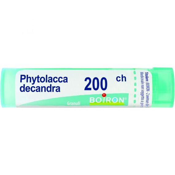 Boiron Phytolacca Decandra 200 Ch 80 Grammi | Acquista Online su Farmaclick