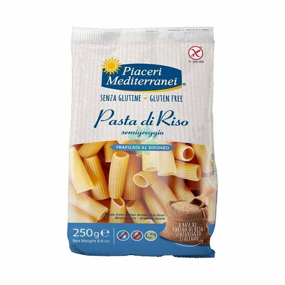 Piaceri Mediterranei Pasta di Riso Rigatoni 250 Gr | Acquista Online su Farmaclick
