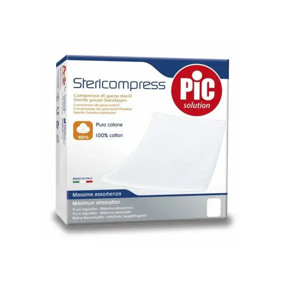 Pic Stericompress Garze Sterili 15 X 15 Cm 25 Pezzi | Acquista Online su Farmaclick