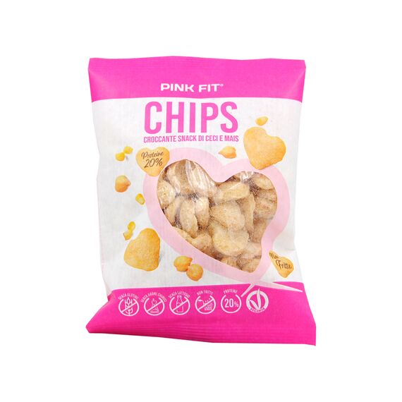 Proaction Pink Fit Chips Snack di Ceci e Mais 25g | Acquista Online su Farmaclick