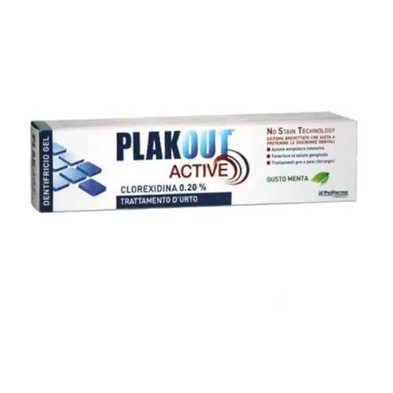 Plakout Active Dentifricio Gel Gusto Menta 75ml | Acquista Online su Farmaclick