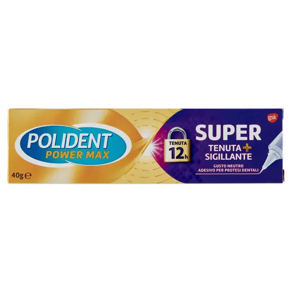 Polident Super Tenuta + Sigillante Adesivo per Protesi Dentali 40 G Gusto Neutro | Acquista Online su Farmaclick