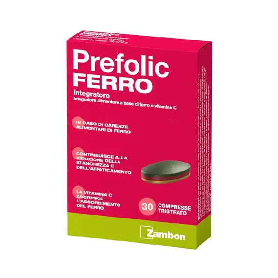 Prefolic Ferro 30 Compresse | Acquista Online su Farmaclick