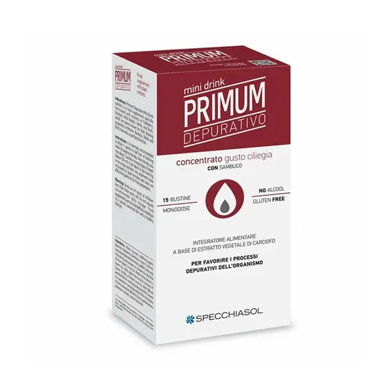 Premum Depurativo Concentrato Mini Drink 15 Bustine Gusto Ciliegia | Acquista Online su Farmaclick