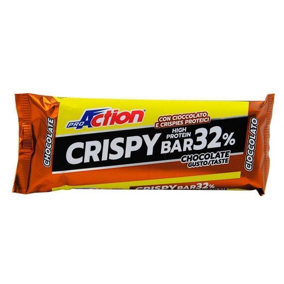 Proaction Crispy Bar 32% Barretta Proteica Cioccolato e Crispies Proteici 50 G | Acquista Online su Farmaclick