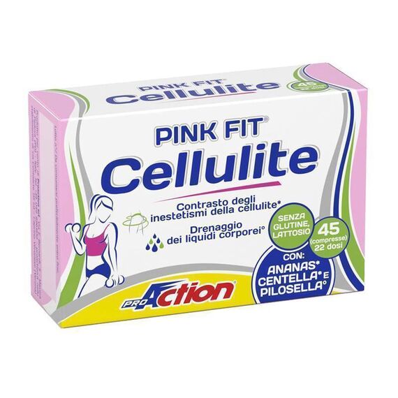 Proaction Pink Fit Cellulite Integratore per gli Inestetismi della Cellulite 45 Compresse | Acquista Online su Farmaclick