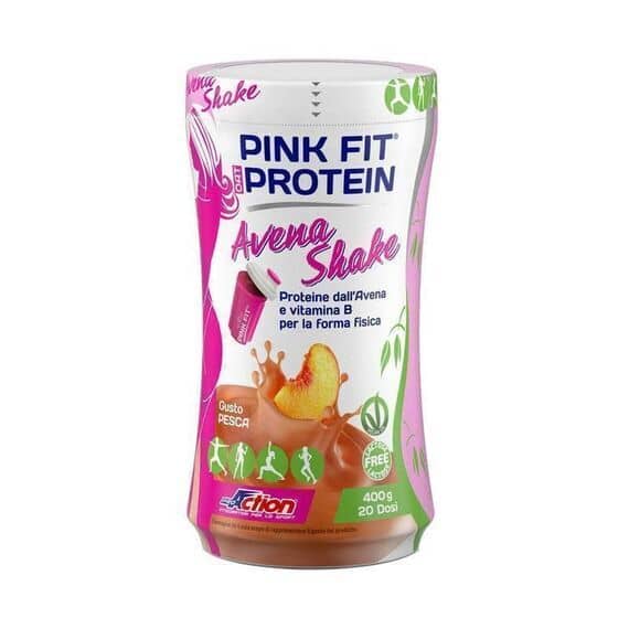 Proaction Pink Fit Oat Protein Integratore per il Tono Muscolare Gusto Pesca 400 G | Acquista Online su Farmaclick