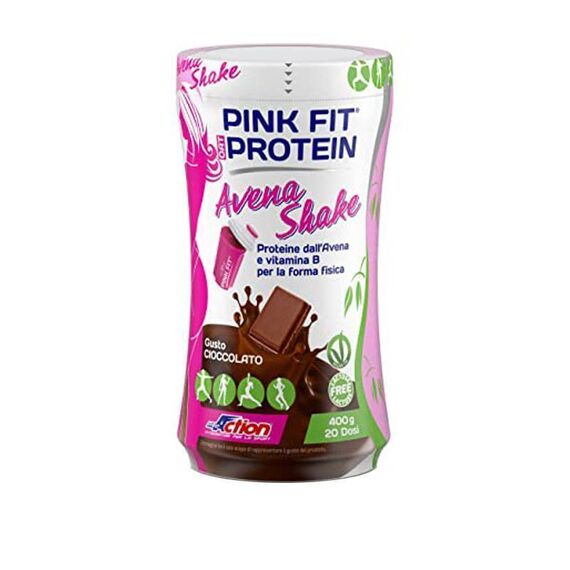 Proaction Pink Fit Oat Protein Integratore per il Tono Muscolare Gusto Cioccolato 400 G | Acquista Online su Farmaclick