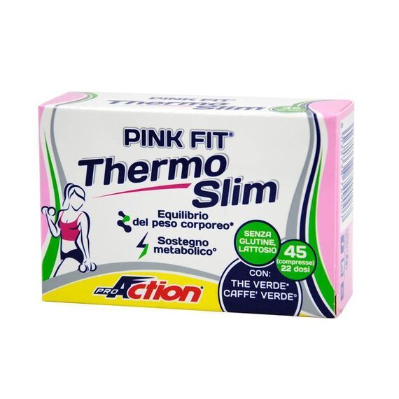 Proaction Pink Fit Thermo Slim Integratore per L'equilibrio del Peso Corporeo 45 Compresse | Acquista Online su Farmaclick