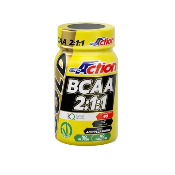 Proaction Gold Bcaa 2:1:1 Integratore di Aminoacidi 90 Compresse | Acquista Online su Farmaclick