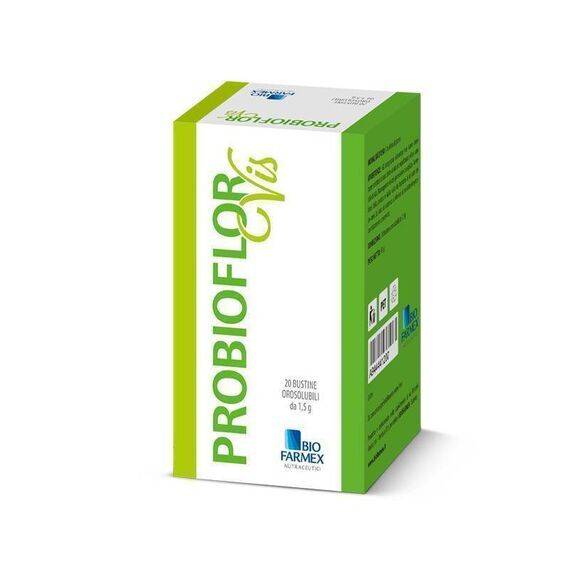 Biofarmex Probioflor Vis Integratore Probiotico 20 Bustine Orosolubili | Acquista Online su Farmaclick