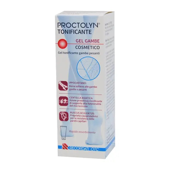 Proctolyn Tonificante Gel Gambe Pesanti 100 Ml | Acquista Online su Farmaclick