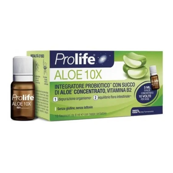 Prolife Aloe 10x 10 Flaconcini 8ml | Acquista Online su Farmaclick