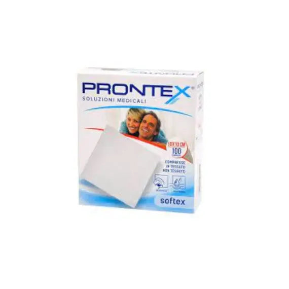 Prontex Soluzioni Medicali 100 Compresse in Tnt Softex 10x10 Cm | Acquista Online su Farmaclick