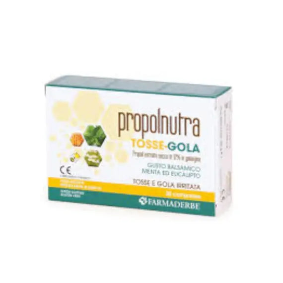 Propolnatura Tosse-gola 20 Compresse Farmaderbe | Acquista Online su Farmaclick