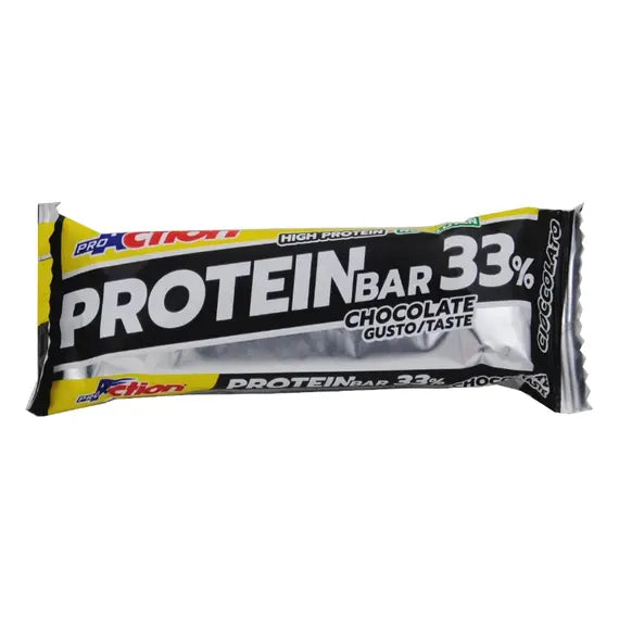Proaction Protein Bar 33% Barretta Iperproteica con Proteine Carboidrati e Vitamine Gusto Cioccolato 50 G | Acquista Online su Farmaclick