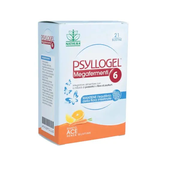 Psyllogel Megafermenti 6 Giuliani Gusto Ace 21 Bustine | Acquista Online su Farmaclick