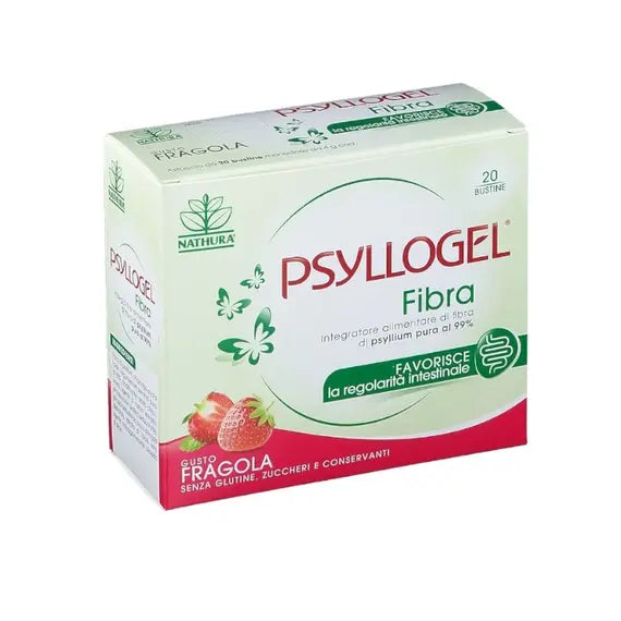 Psyllogel Fibra Fragola 20 Bustine | Acquista Online su Farmaclick